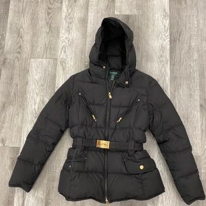 Ralph Laurent Winter Jacket Women Size M Color Black
